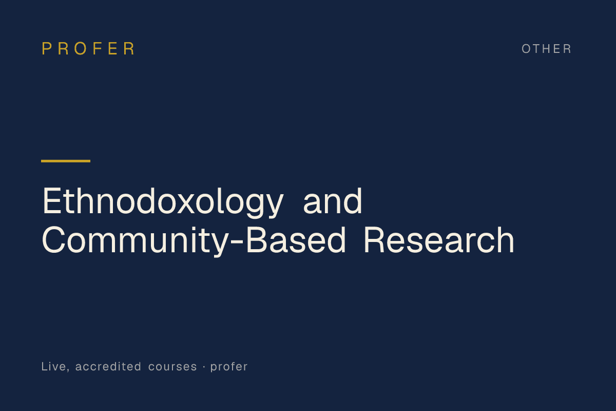 Ethnodoxology and Community-Based Research